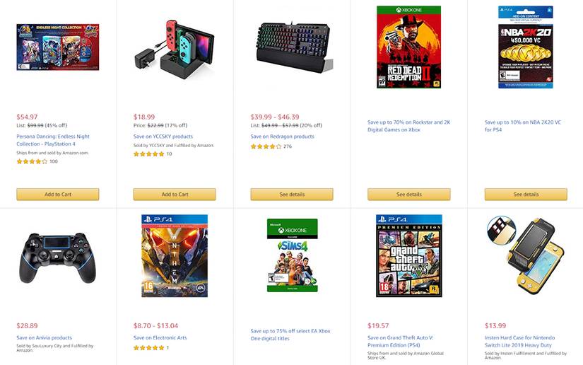 amazon early black friday discounts