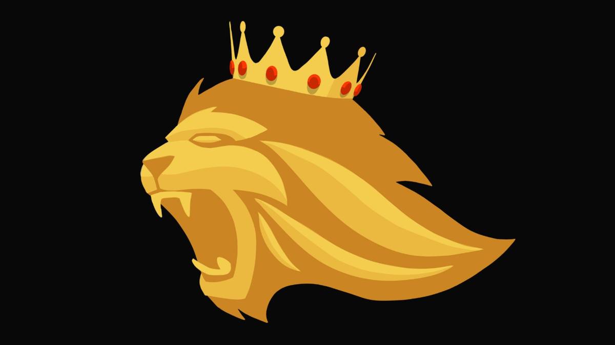 brass lion