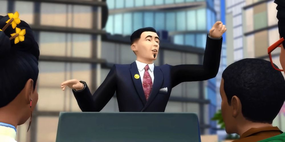 Sims 4 Politician