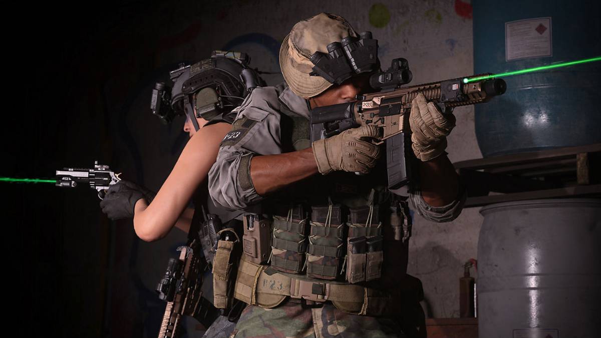 call of duty modern warfare gun course marksman range game mode