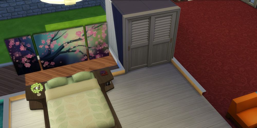 The Sims 4 closet