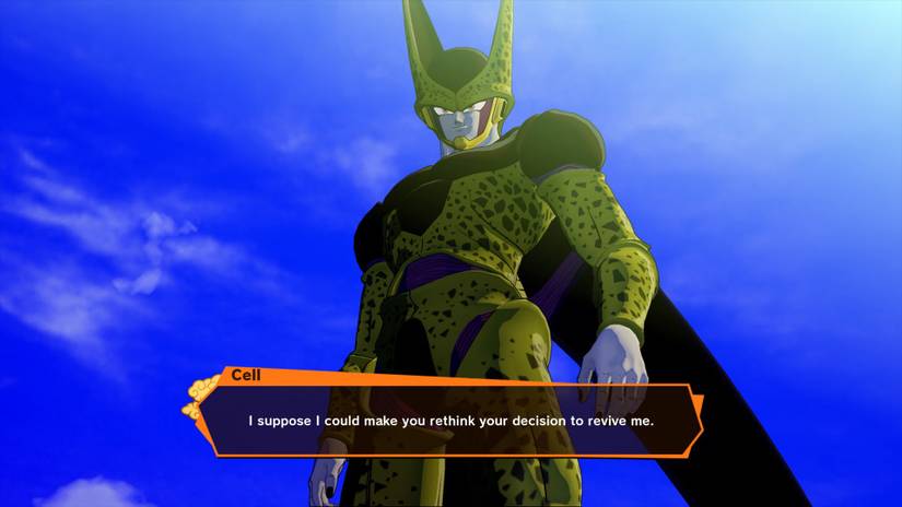 dbz kakarot cell revival