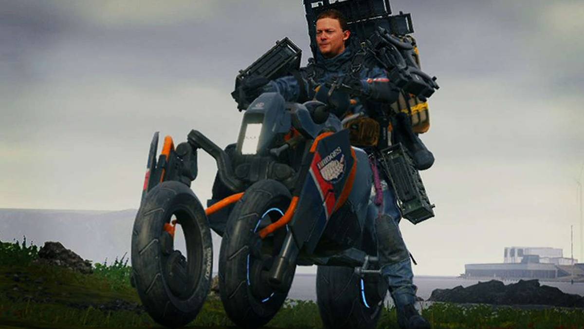 death stranding bike closeup