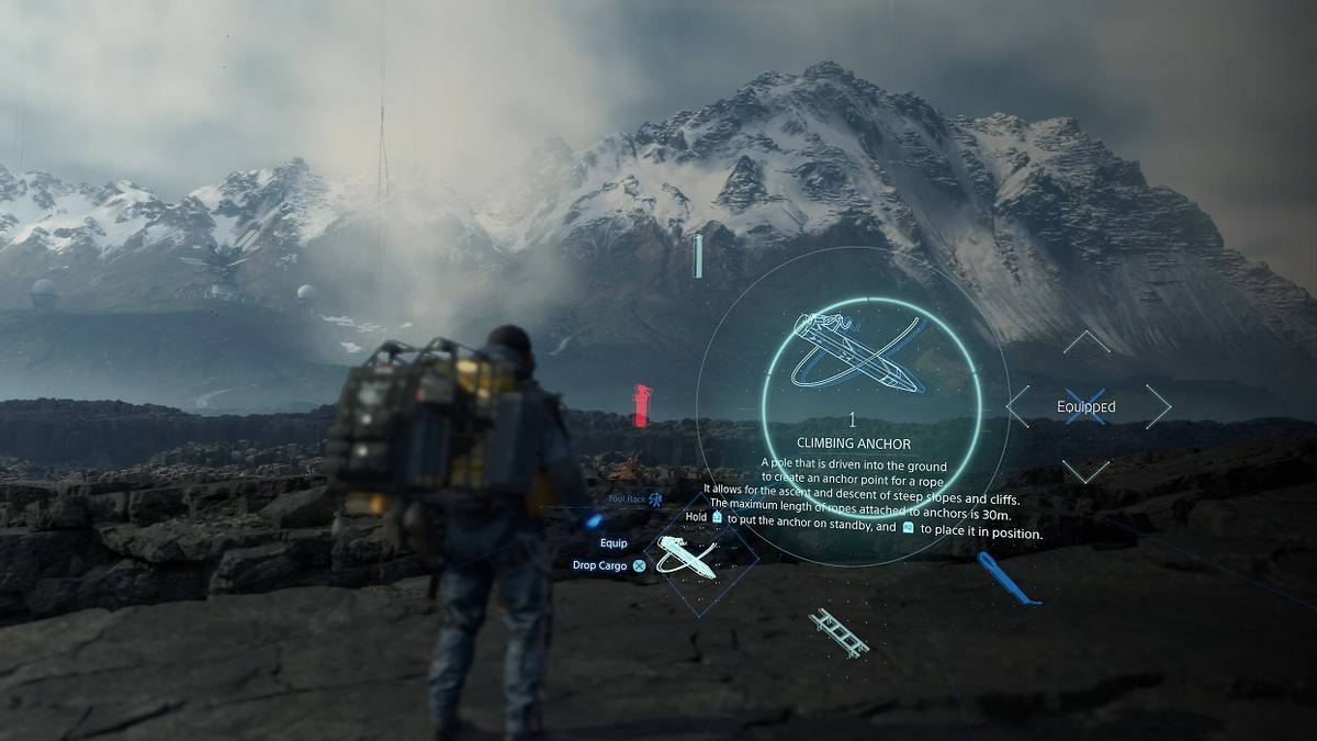 A vista in Death Stranding.