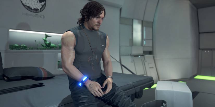 sam sitting in private room