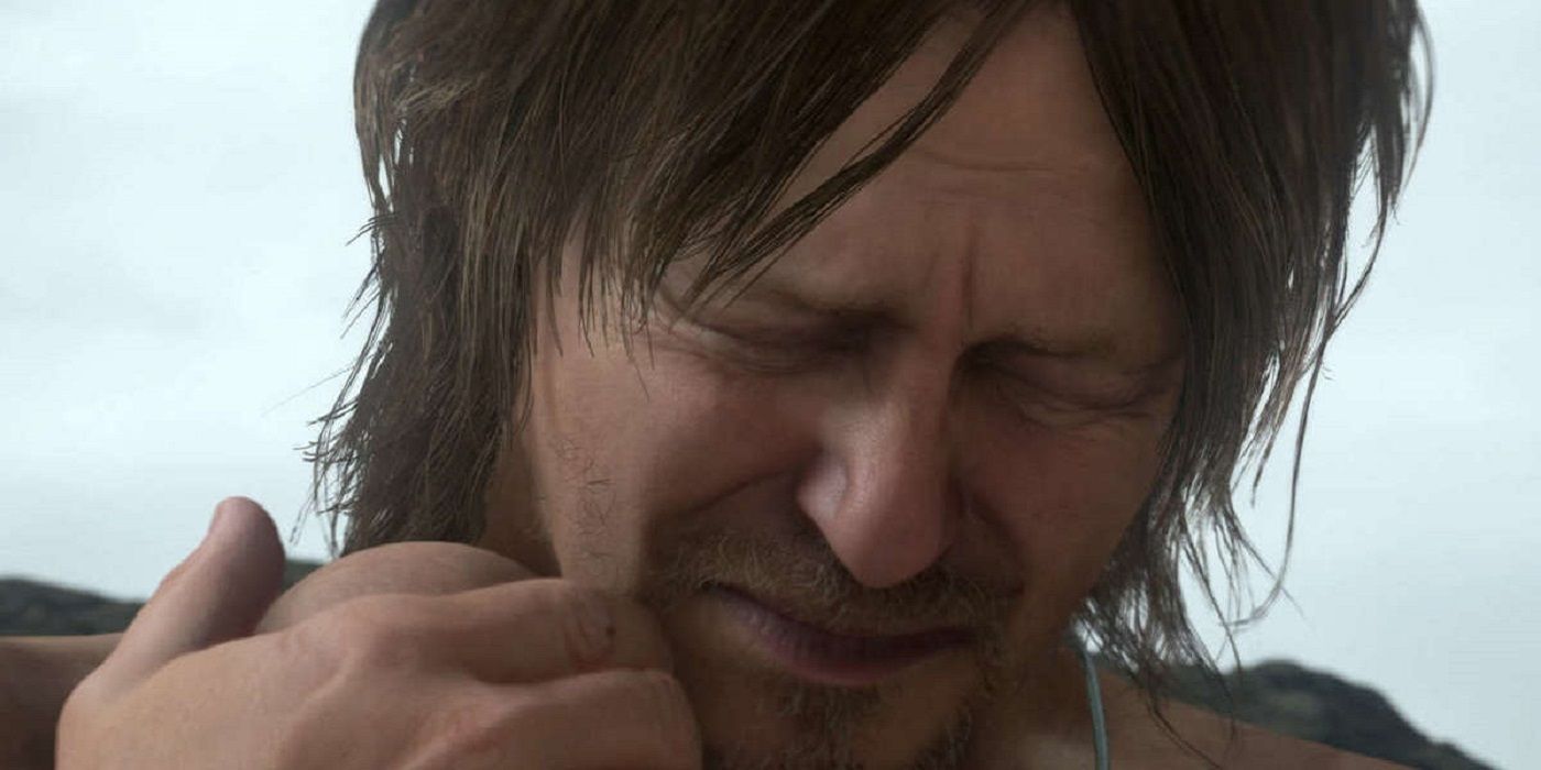 death stranding sam bridges crying