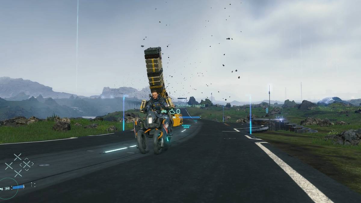 death stranding trike delivery