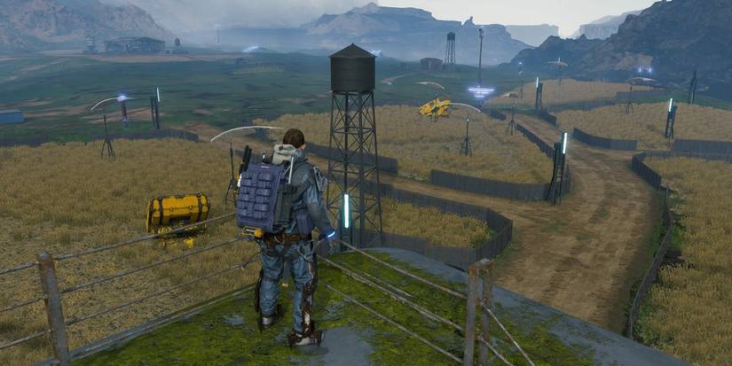 sam on roof of timefall farms