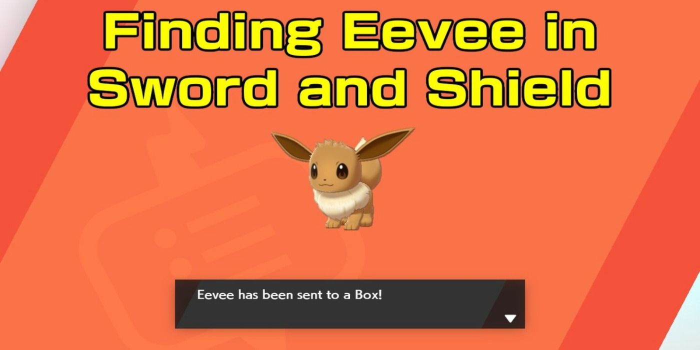 eevee catching thumbnail sword and shield