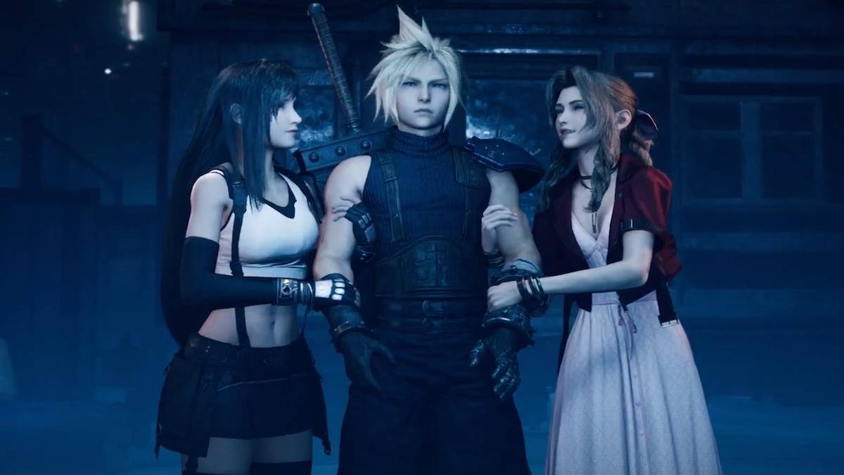 ff7 remake cloud tifa aerith