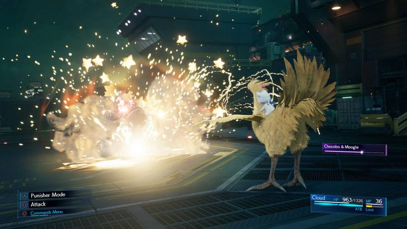 final fantasy 7 remake chocobo and moogle summon blast