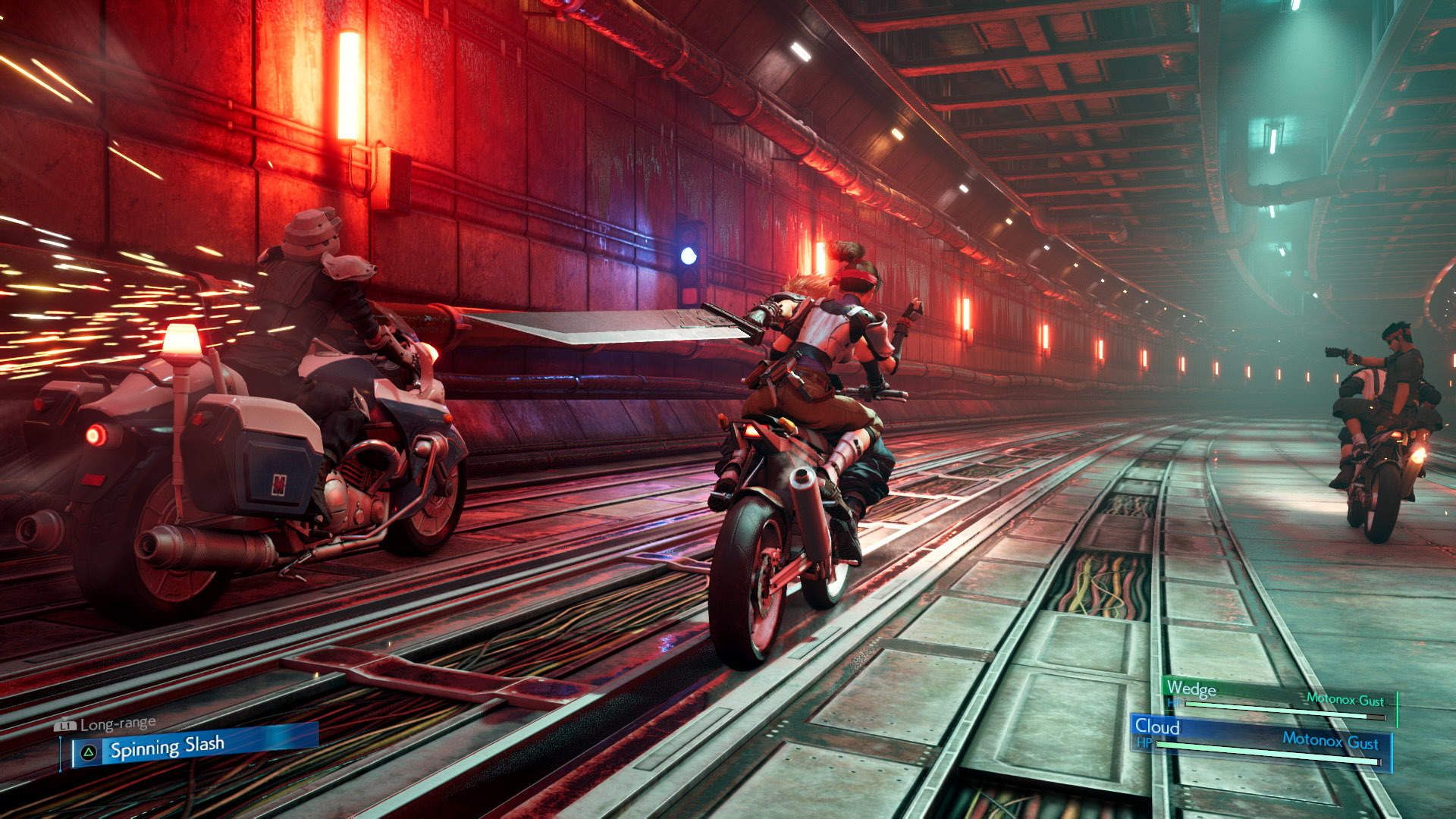 final fantasy 7 remake side activity motorcycle chase