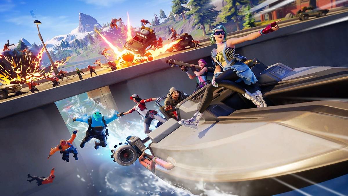 fortnite chapter 2 dive challenge loading screen