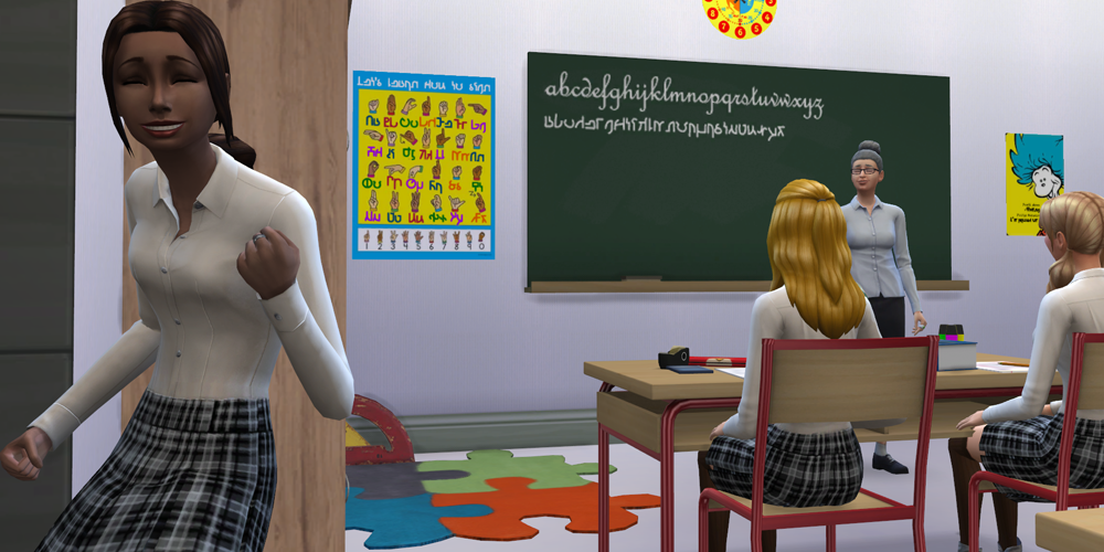 Sims 4 Teacher