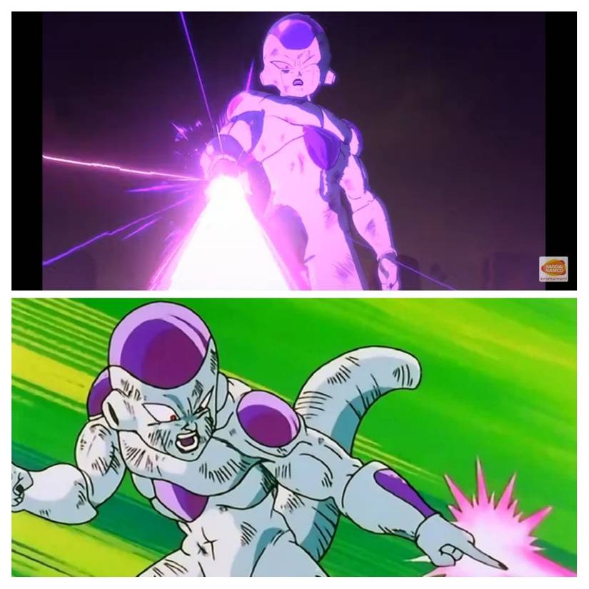 DBZ Kakarot Frieza versus anime