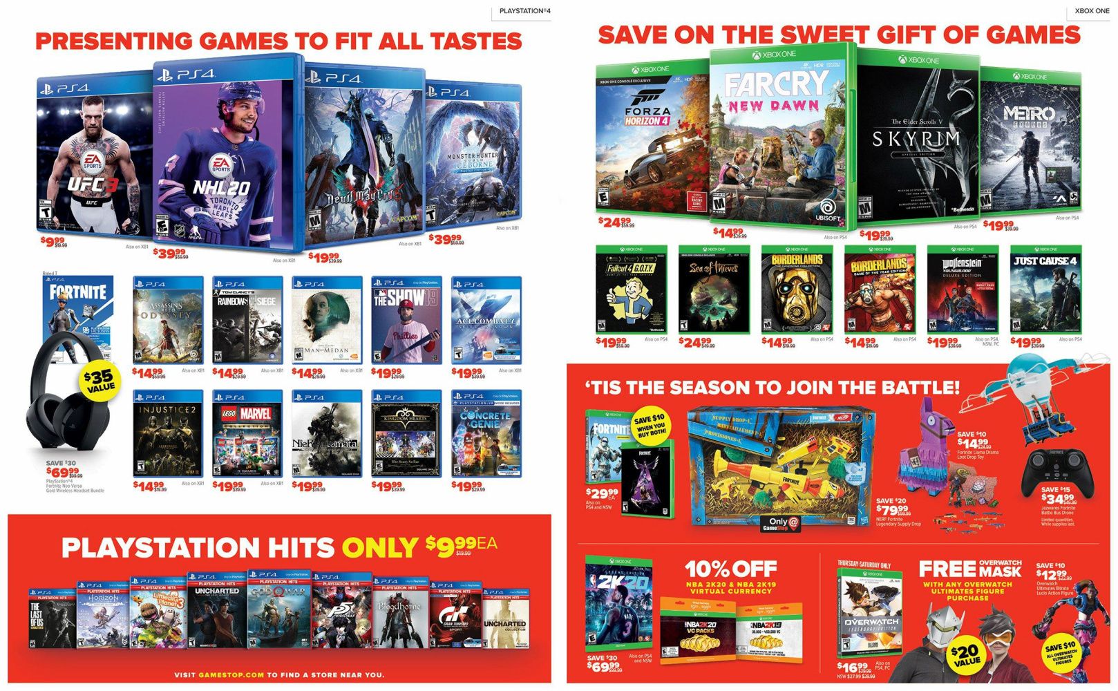 GameStop's Full Black Friday Ad Shows Discounts on Consoles, Games, and