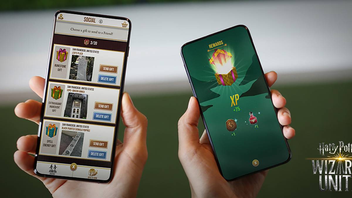 Harry Potter Wizards Unite gift feature