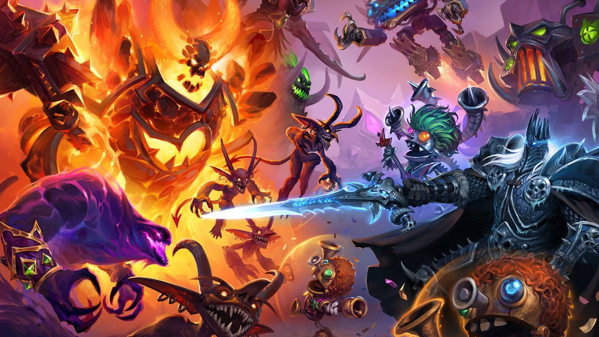 hearthstone battlegrounds key art