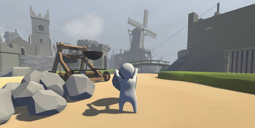 protagonist carrying a ball