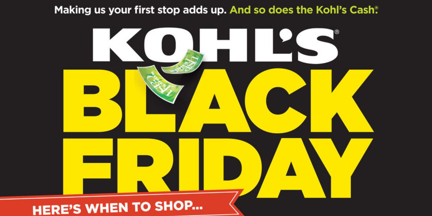 Kohl's Black Friday 2024 Ad, Deals & Sales