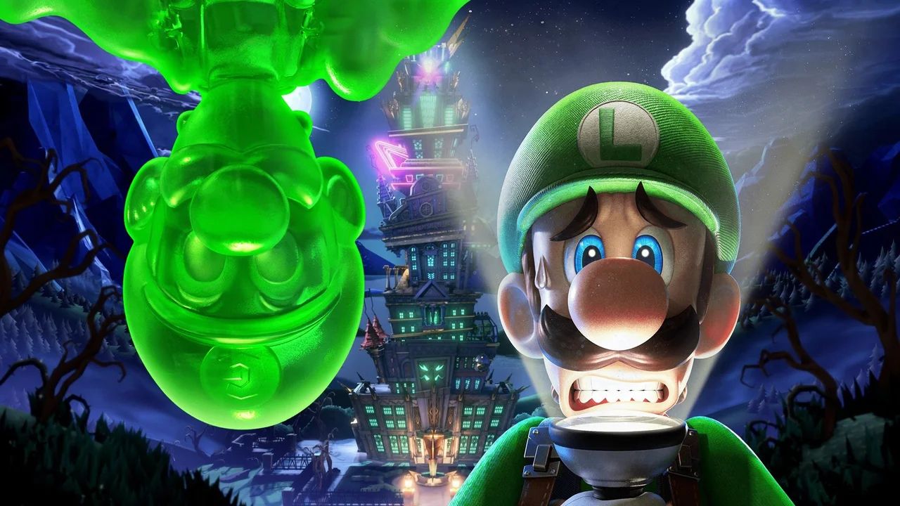 luigi's mansion 3 cover art