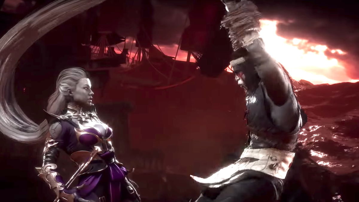 mortal kombat 11 sindel fatalities video