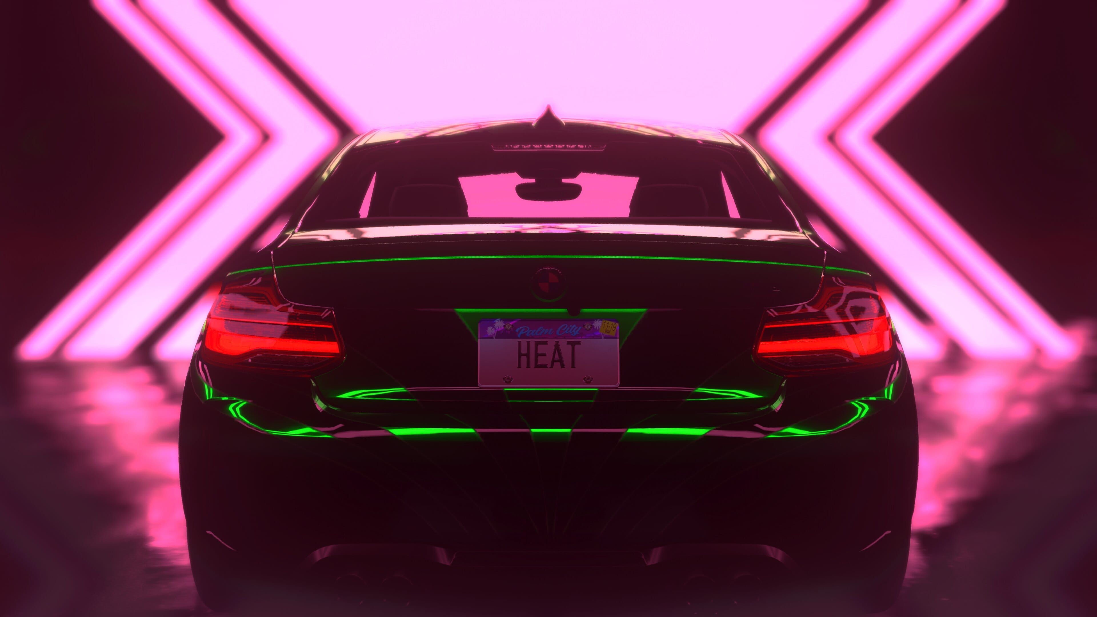 need for speed heat green car