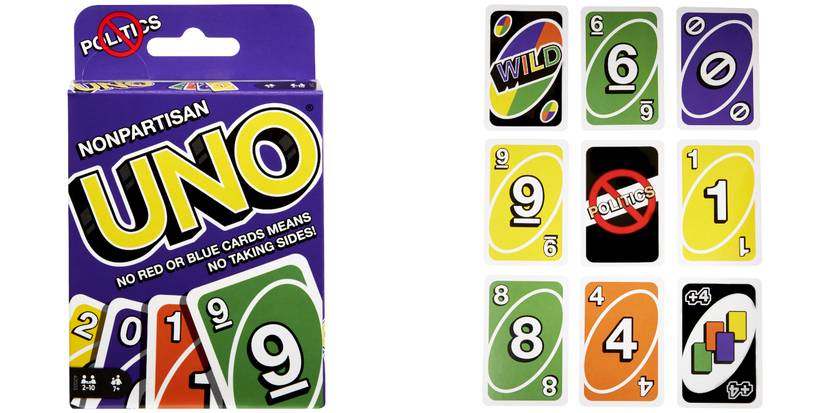 Uno Card Game Removes Specific Colors for Strange Reason