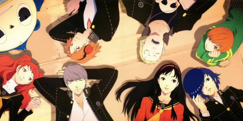 Persona 4 group  artwork