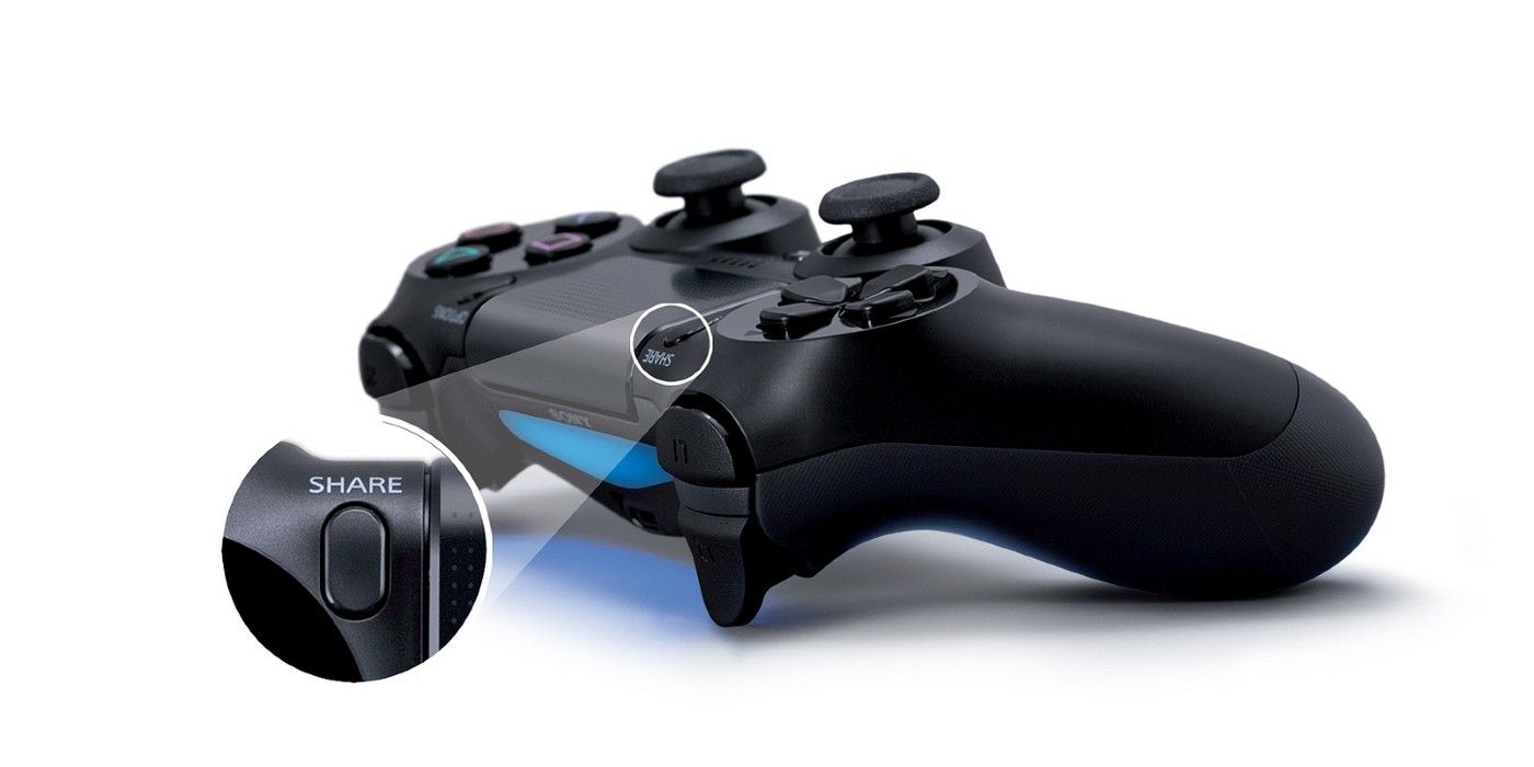 playstation 4 ps4 controller share button