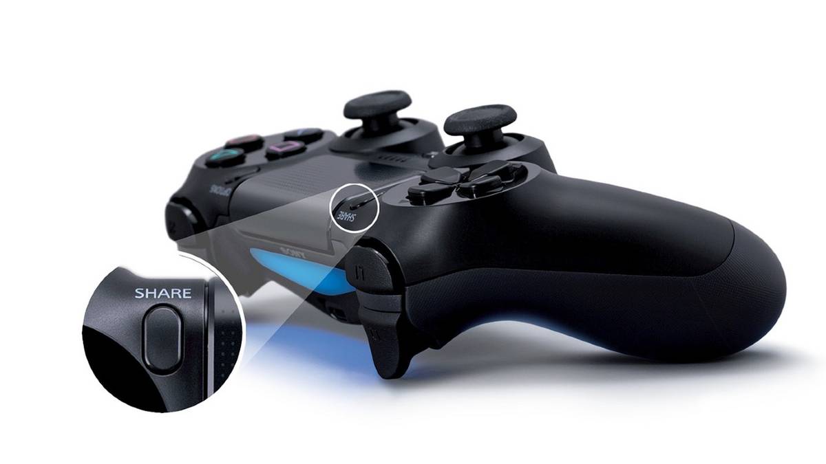 playstation 4 ps4 controller share button