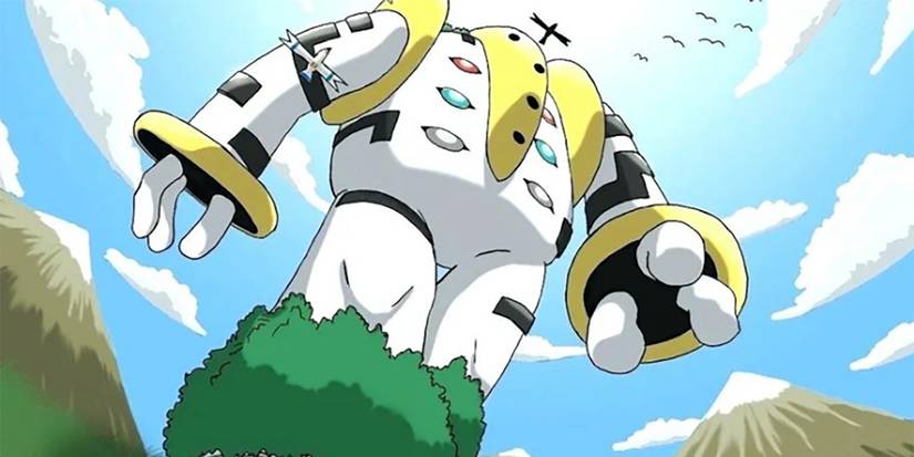 Pokemon GO Regigigas cartoon art