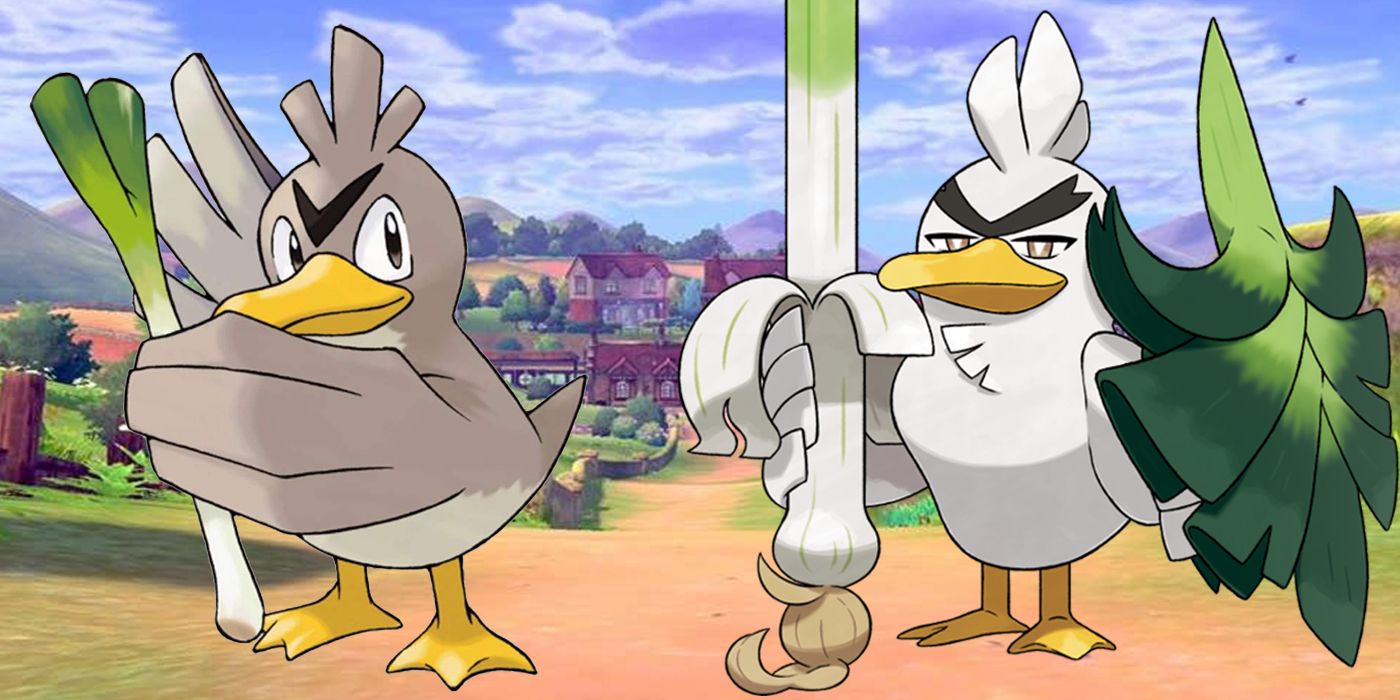 Pokemon Sword and Shield's Sirfetch'd is the Galar region's evolved version  of Farfetch'd