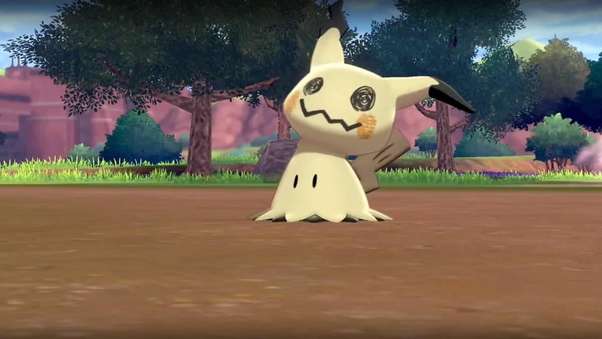 pokemon sword and shield find mimikyu