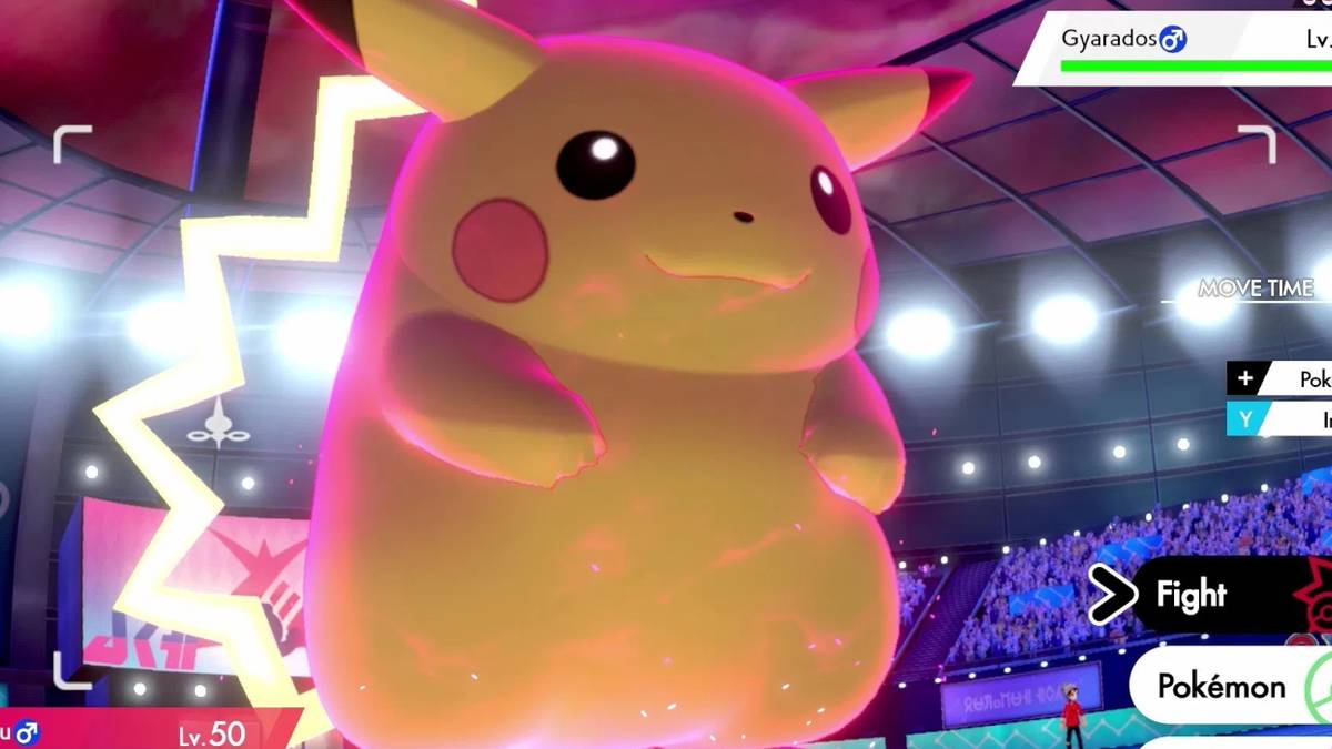 gigantamax pikachu leak