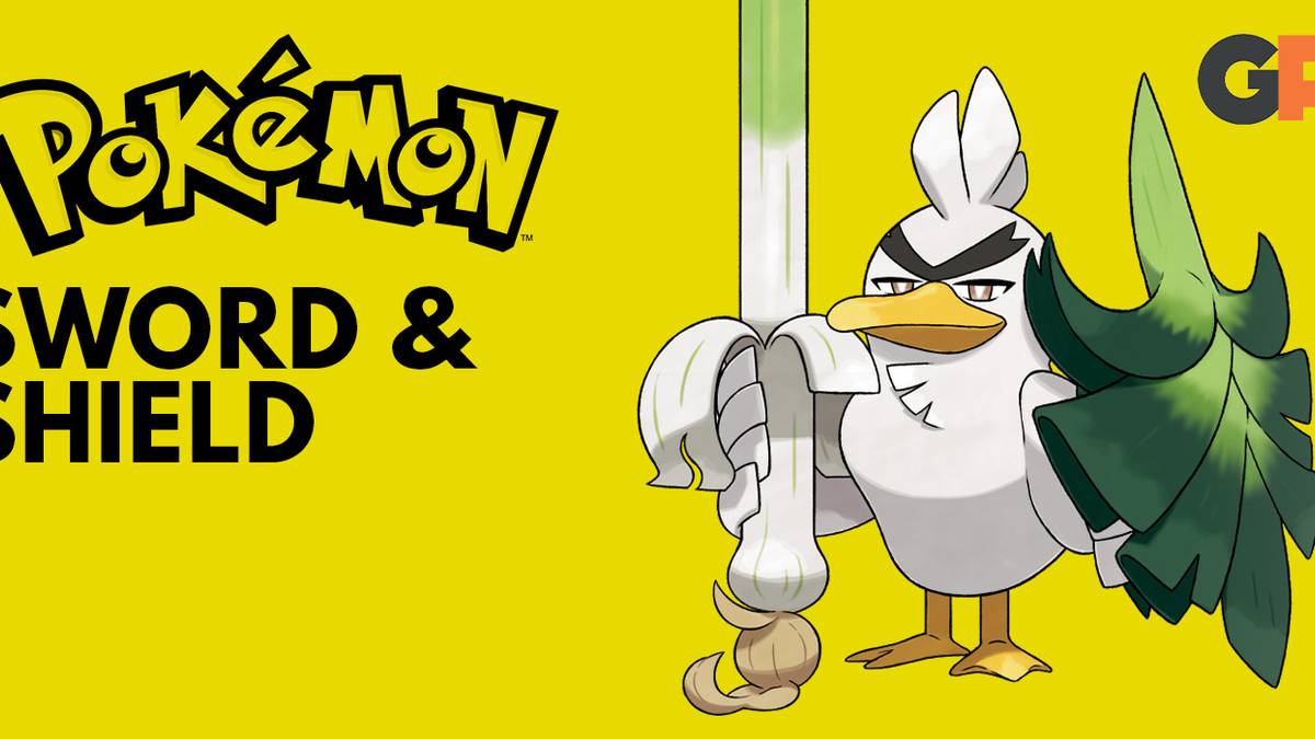 pokemon sword and shield sirfetch'd header