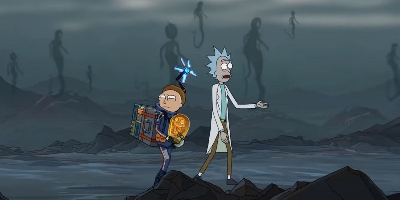 death stranding rick and morty