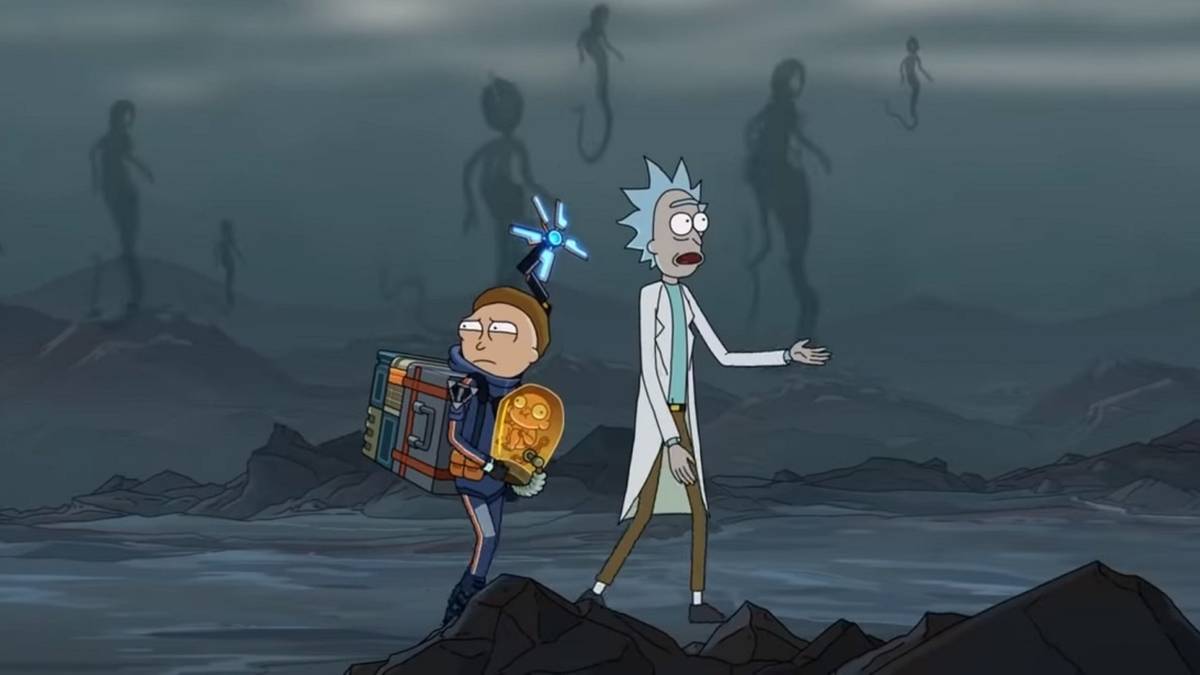 death stranding rick and morty