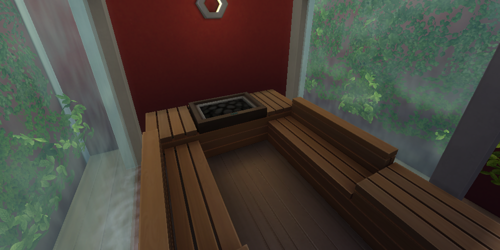 The Sims 4 Sauna