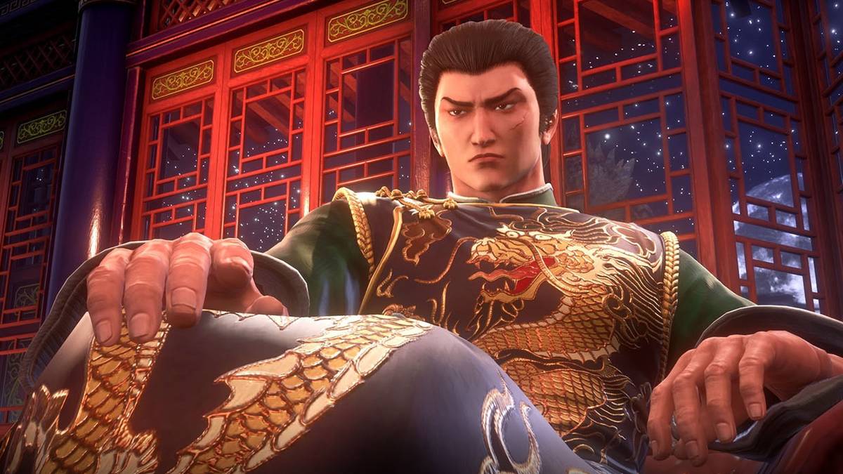 Promotional shot of Lan Di, the villain of Shenmue 3.