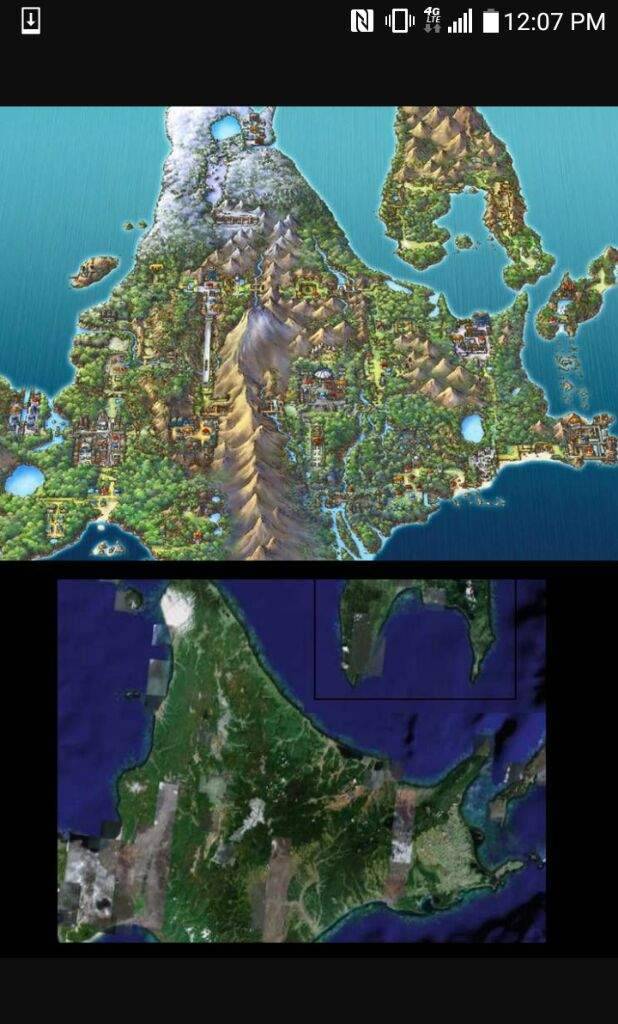 Sinnoh comparison