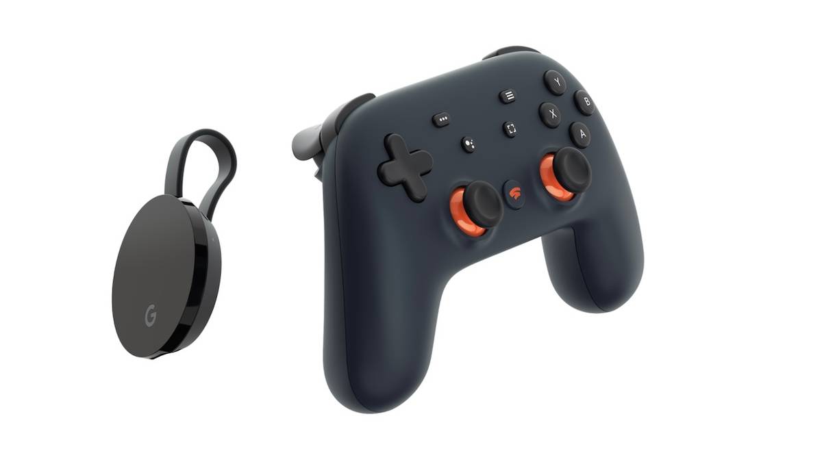 google stadia controller and chromecast