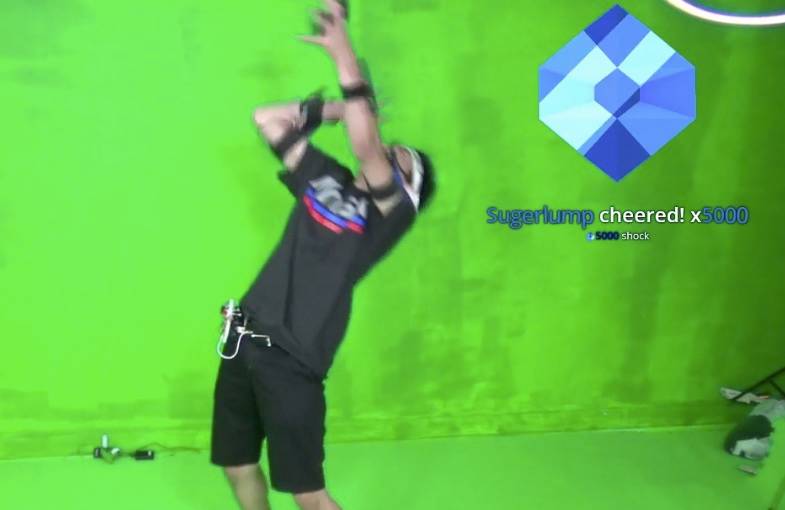 streamer electrocute