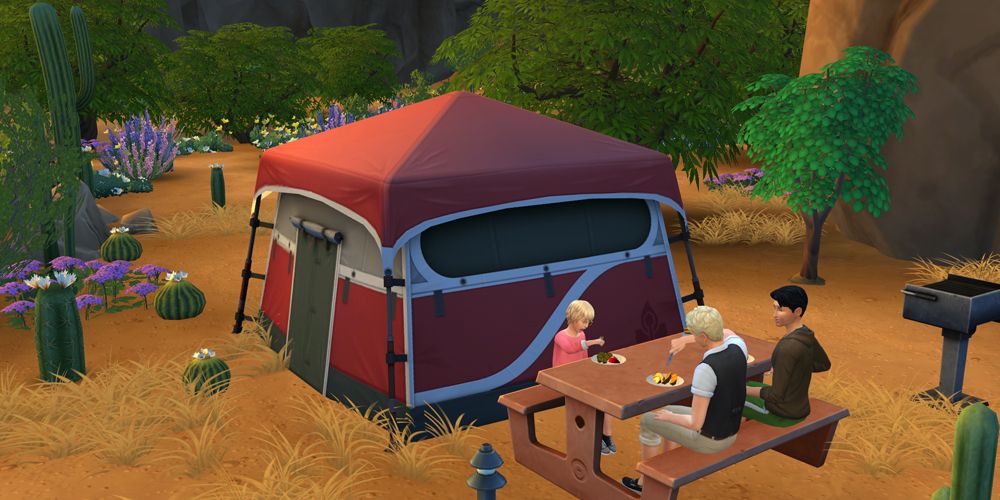 The Sims 4 Tent