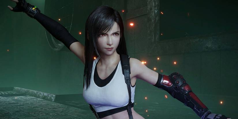 tifa final fantasy 7 remake limit break stance square enix