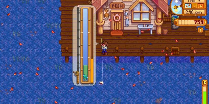 use wasd when fishing