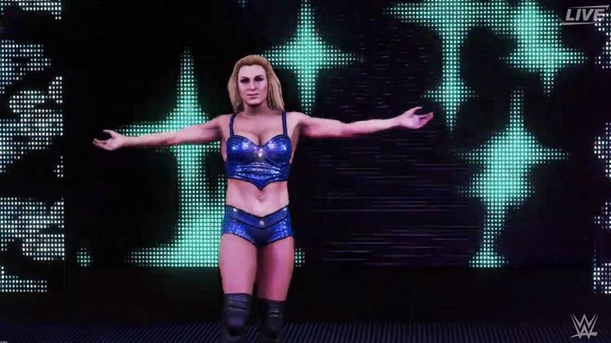 wwe 2k20 glitch charlotte
