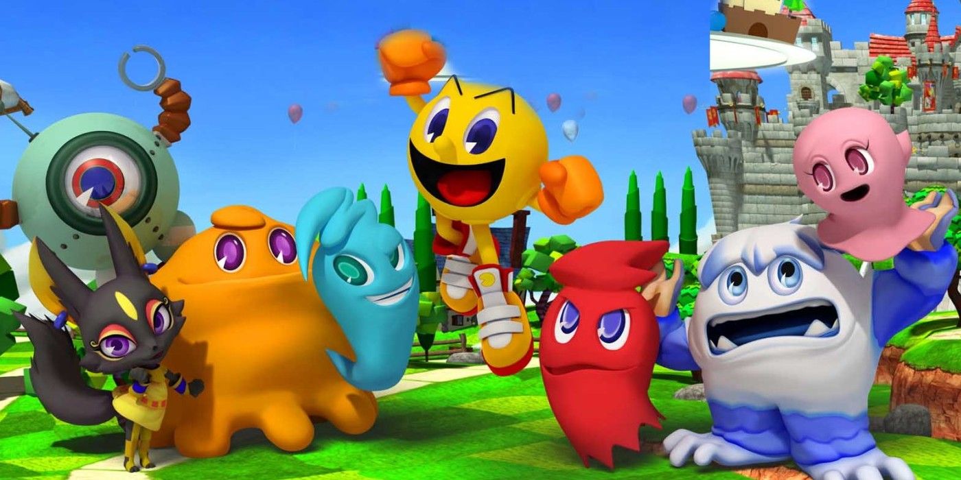 Key characters of Pac-Man Party