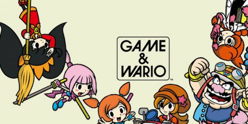 The cast of characters in Game & Wario.