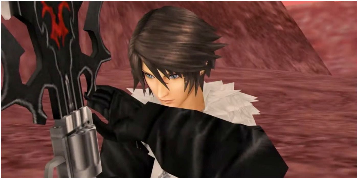 Final Fantasy VIII Squall battle 